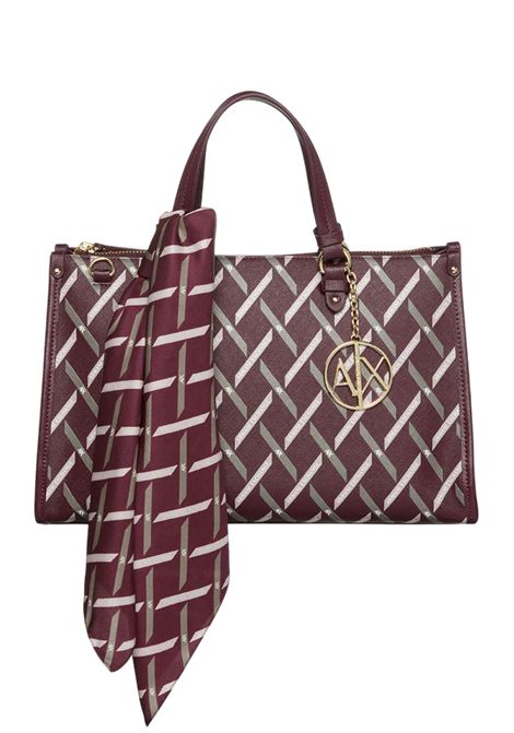 Foulard in seta logato ARMANI EXCHANGE | Sciarpe | XW001485 AF16979F5005